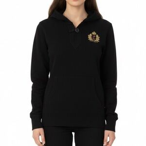 Ralph Lauren Woman’s Black Hoodie. Size M